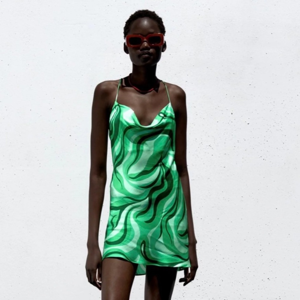 Zara Satin Mini dress